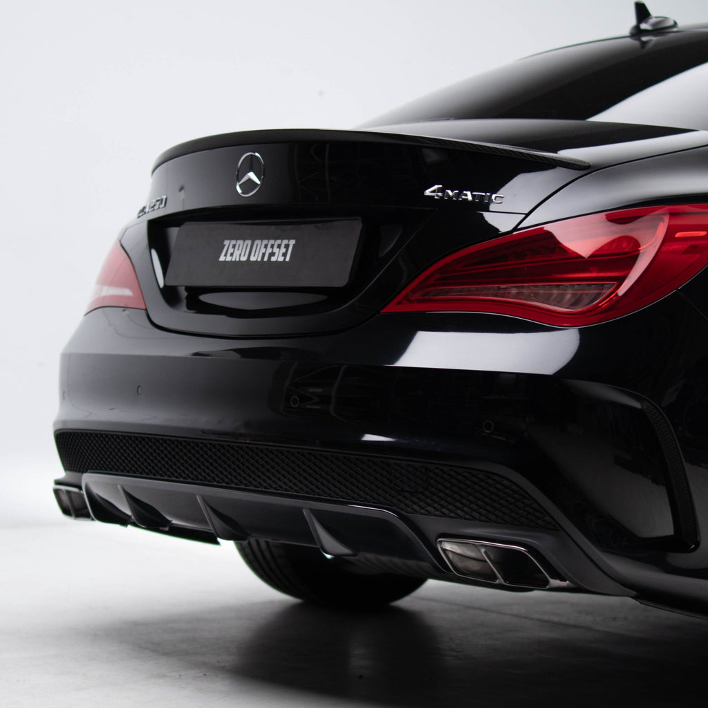 AMG Style Rear Diffuser & Exhaust Tips for Mercedes-Benz CLA Class C117 Coupe / X117 Wagon 2014-2016 – Photo 2