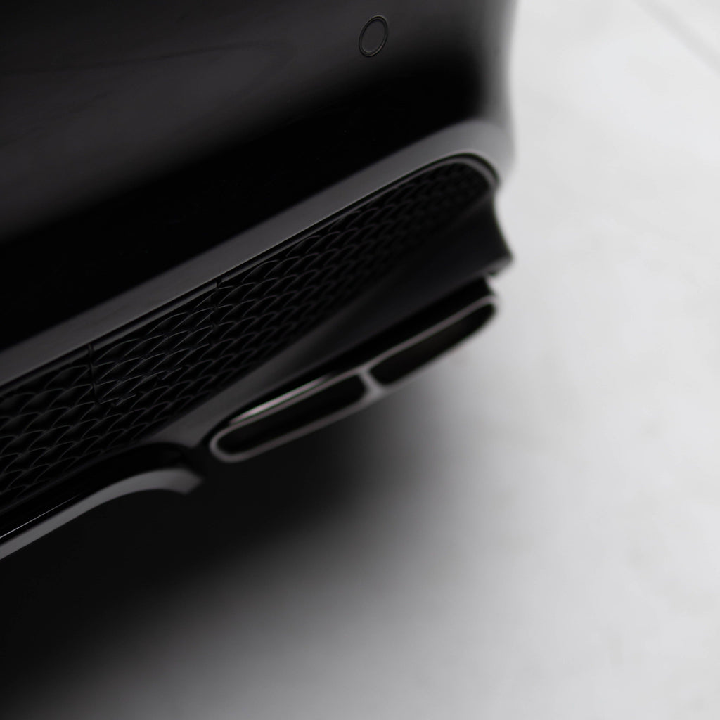 AMG Style Rear Diffuser & Exhaust Tips for Mercedes-Benz CLA Class C117 Coupe / X117 Wagon 2014-2016 – Photo 5