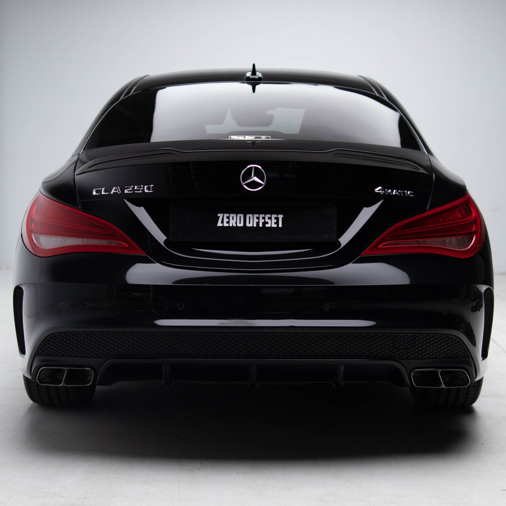 X-Style Pre Pregged Dry Carbon Fiber Spoiler for Mercedes-Benz CLA C117 Coupe 2013-2019 – image 4