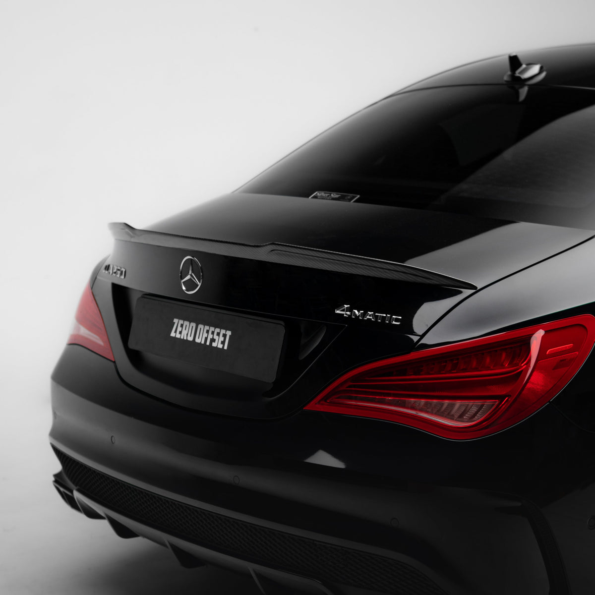 X-Style Pre Pregged Dry Carbon Fiber Spoiler for Mercedes-Benz CLA C117 Coupe 2013-2019 – image 3