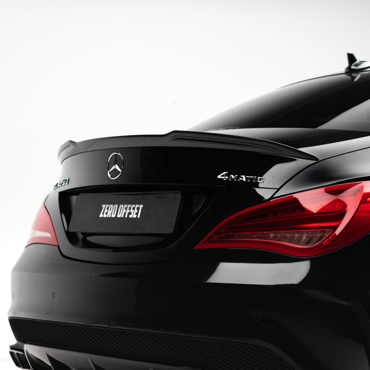 X-Style Pre Pregged Dry Carbon Fiber Spoiler for Mercedes-Benz CLA C117 Coupe 2013-2019 – image 2