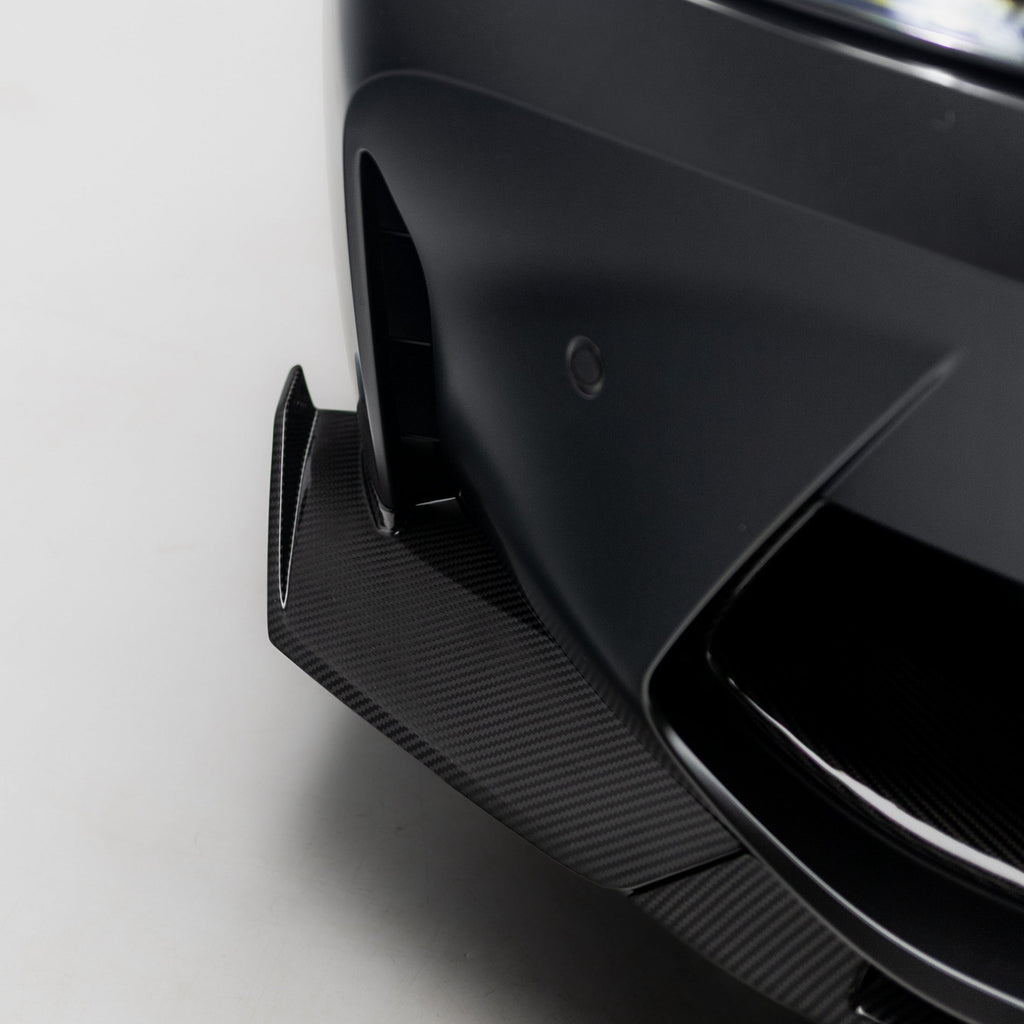 CS Style Pre Pregged Dry Carbon Front Lip for BMW M3 G80 G81 / M4 G82 G83 2020+ – image 8