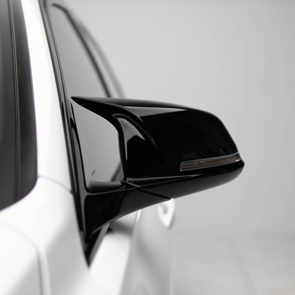 M Performance Style Gloss Black Mirror Caps for BMW 1 / 2 / 3 / 4 Series F20 F22 F23 F30 F32 F33 F87 – image 2