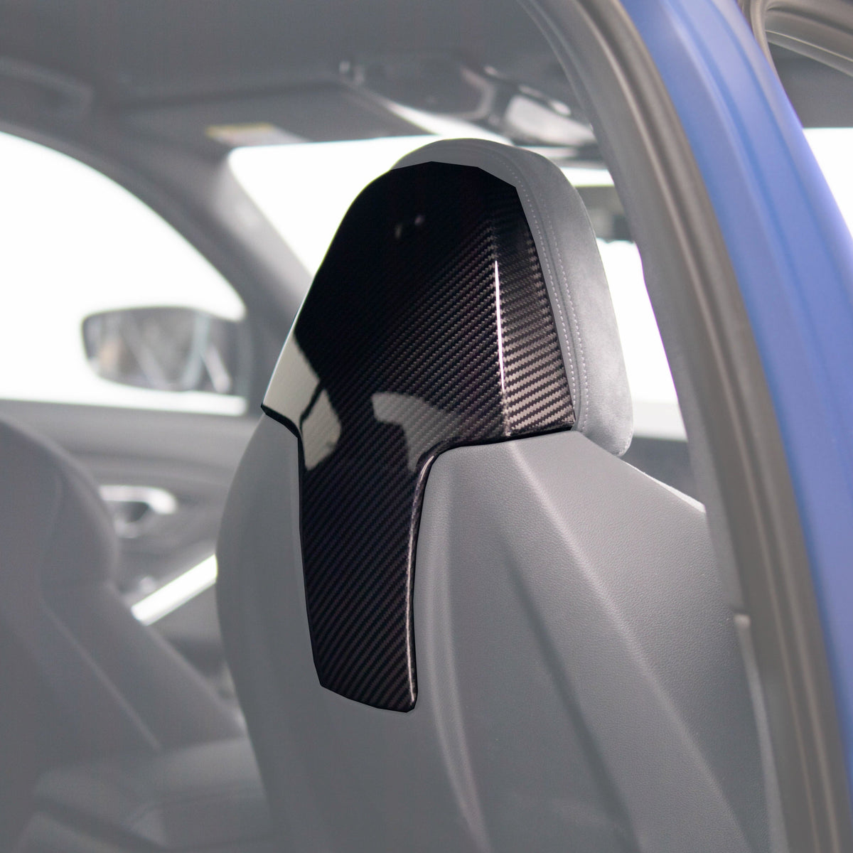OEM Style Carbon Fiber Upper Front Backrest Cover for BMW 2 Series G42 / 3 Series G20 / M3 G80 / M4 G82 / M8 F