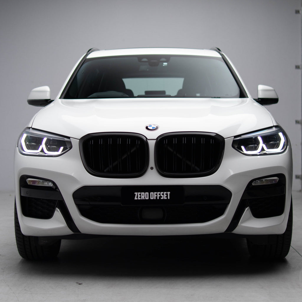 M Performance Style Pre Pregged Dry Carbon Fiber Grille (Dual Slat) for BMW X3 G01 / X4 G02 Pre LCI 2017-2021 – Photo 3