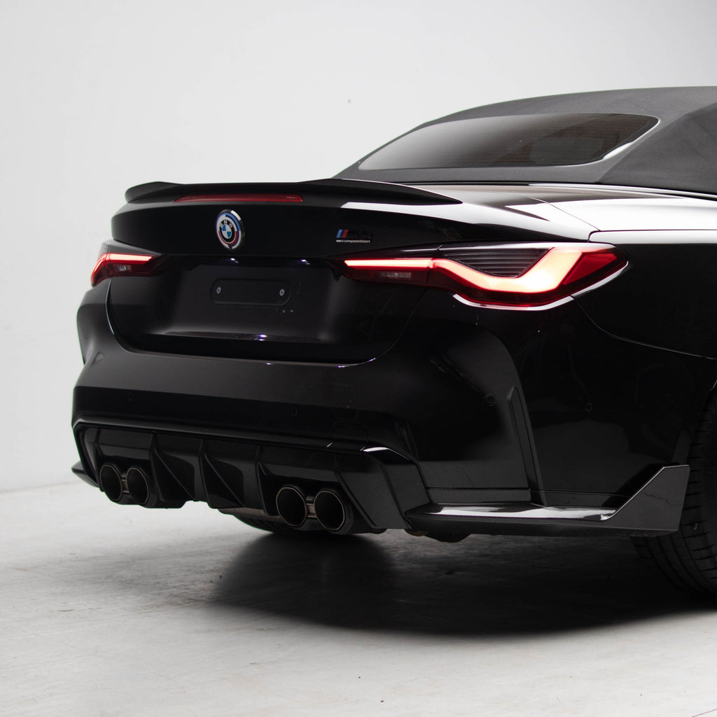M Performance Style Pre Pregged Dry Carbon Fiber Spoiler for BMW 4 Series G23 / M4 G83 Convertible 2020+ – image 14