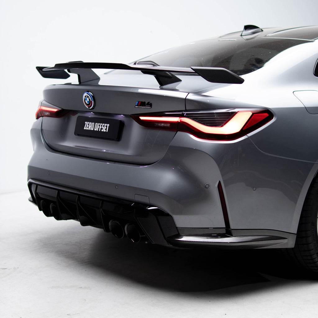 OEM Style Pre Pregged Dry Carbon Rear Winglets for BMW M4 G82 G83 2020+ – image 3