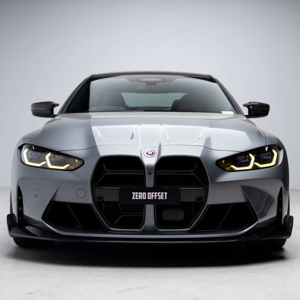 CSL Style Pre Pregged Dry Carbon Grille for BMW M3 G80 G81 / M4 G82 G83 with ACC 2020+ – image 18