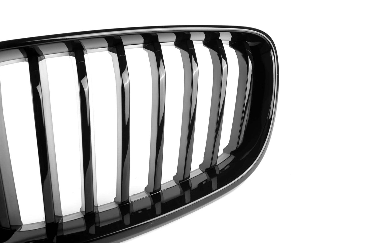 M Performance Gloss Black Grille (Single Slat) For BMW 2 Series F22 F23 / M2 F87 Non Comp 2014-2020 – image 6