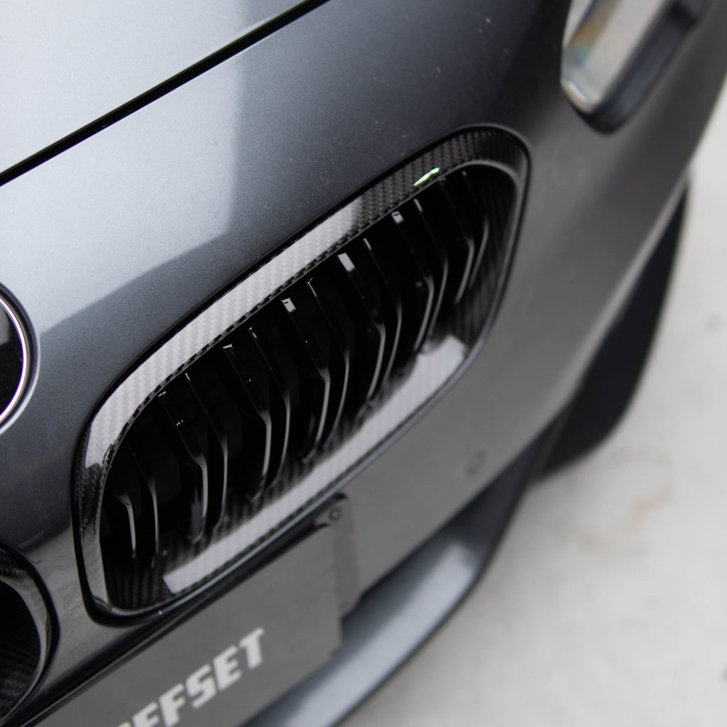 M Performance Style Pre Pregged Dry Carbon Fiber Grille (Dual Slat) for BMW 1 Series F20 2015-2019 – Photo 3