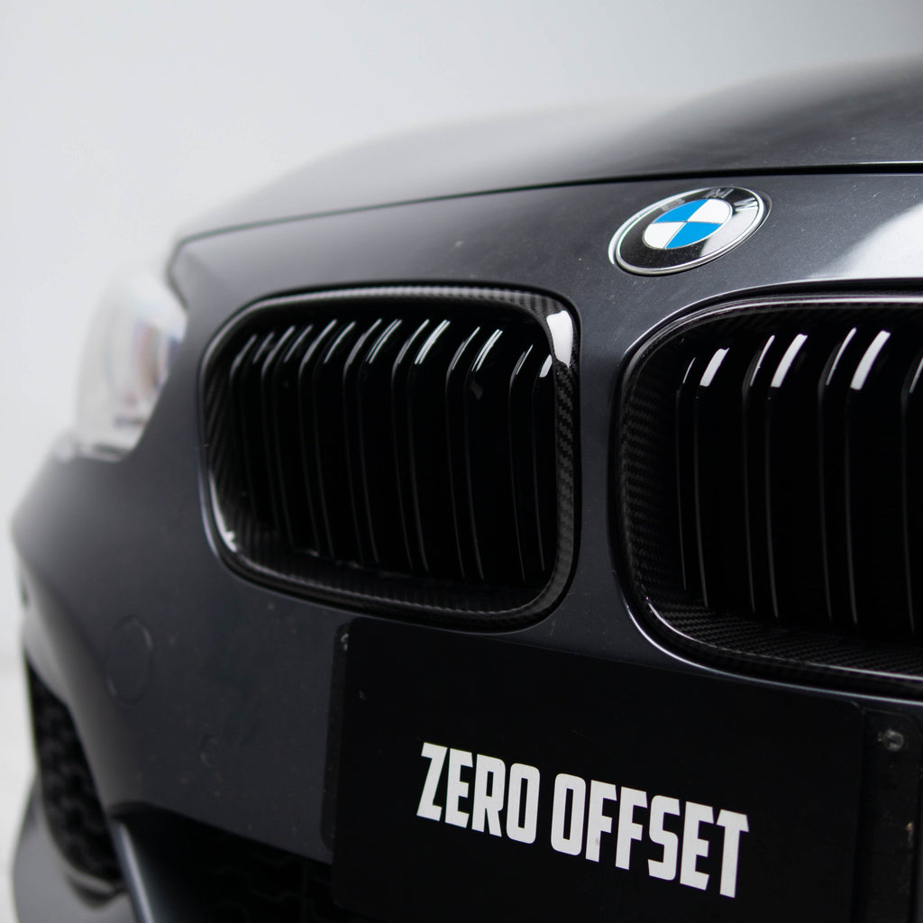 M Performance Style Pre Pregged Dry Carbon Fiber Grille (Dual Slat) for BMW 1 Series F20 2015-2019 – Photo 4