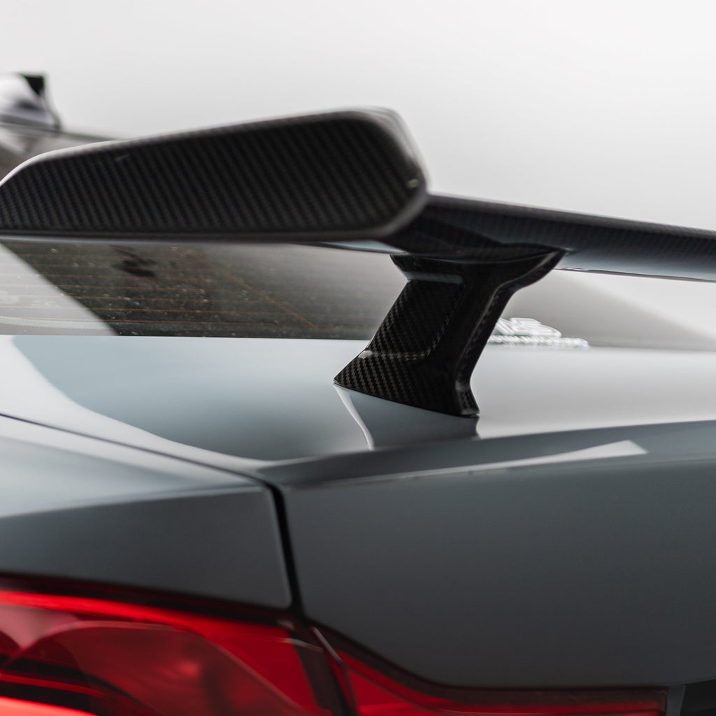 M Performance Style Pre-Pregged Dry Carbon Fibre Rear Wing Spoiler for BMW 2/3/4 Series – Photo 6
