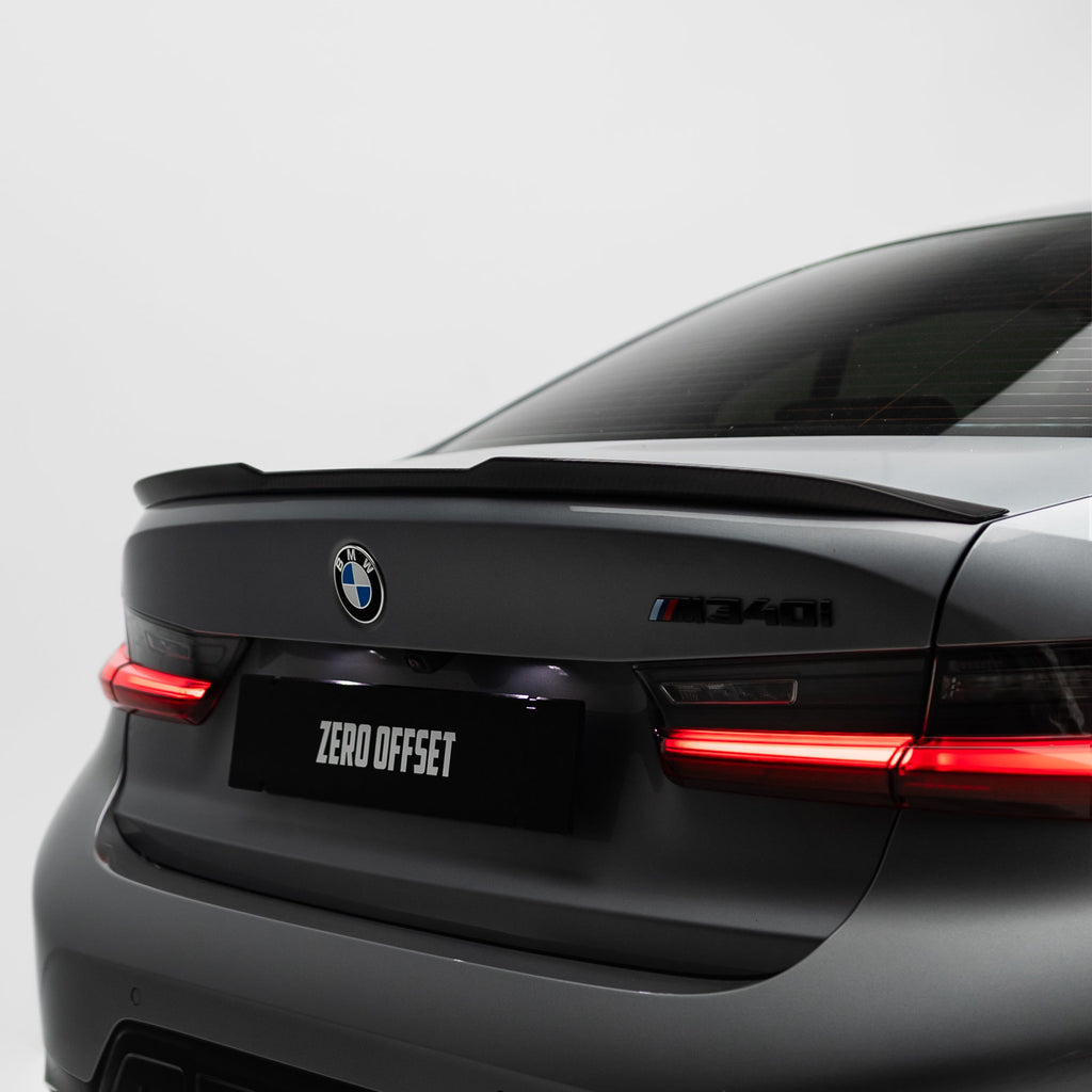 M-Performance V1 Style Pre Pregged Dry Carbon Spoiler for BMW 3 Series G20 / M3 G80 2020+ – image 8