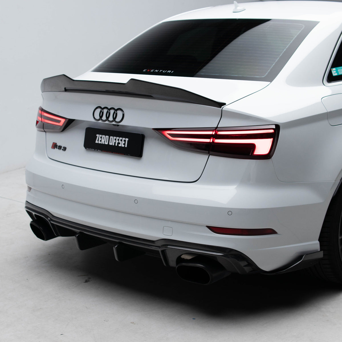 PSM Style Pre Pregged Dry Carbon Fiber Spoiler for Audi A3/S3/RS3 8V Sedan 2013+ – image 9