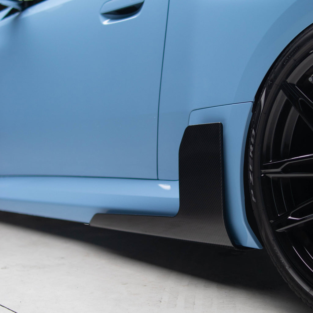 M Performance Style Pre Pregged Dry Carbon Fiber Side Skirt for BMW M2 G87 2023+ – image 8