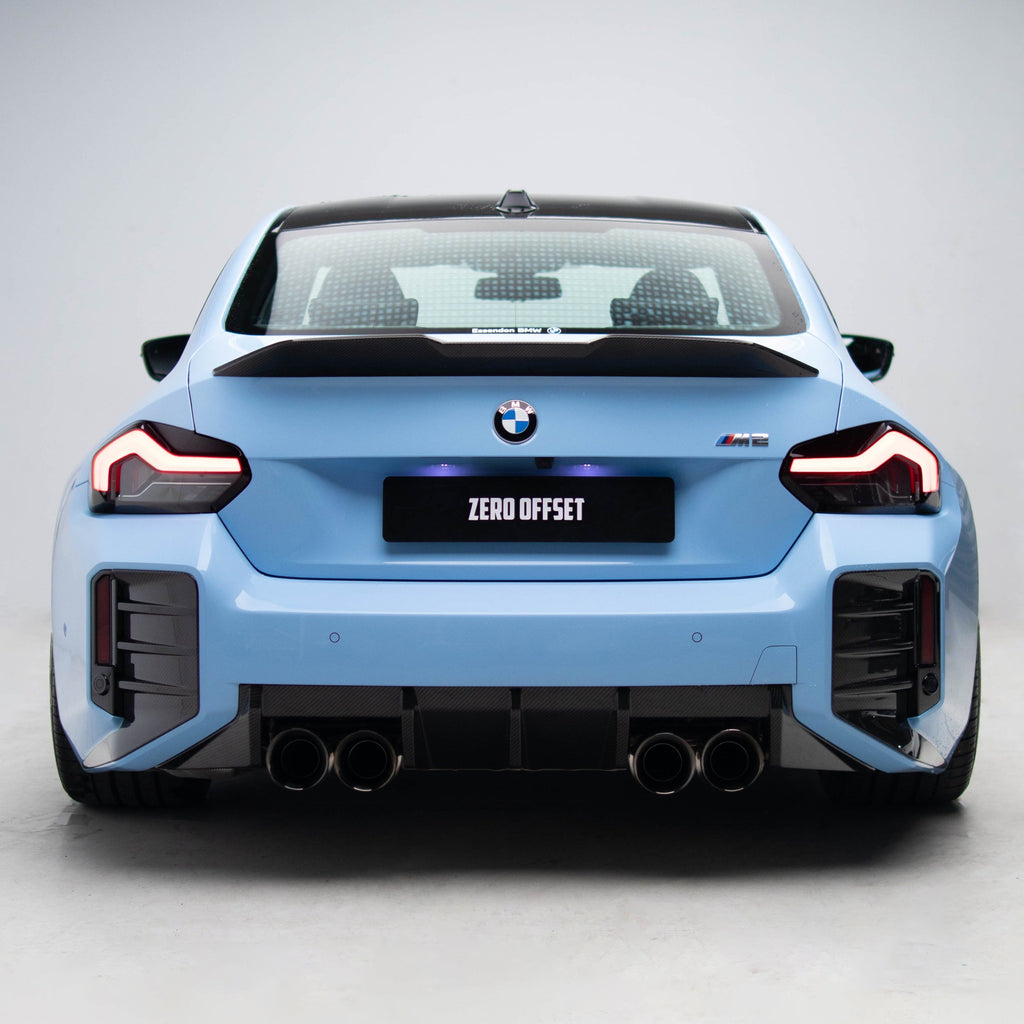 M Performance Style Pre Pregged Dry Carbon Fiber Rear Bumper Trim for BMW M2 G87 2023+ – image 12