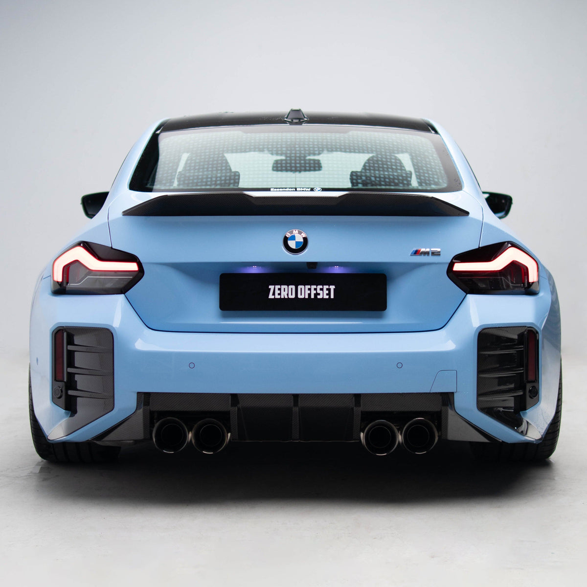 M Performance Style Pre Pregged Dry Carbon Fiber Rear Bumper Trim for BMW M2 G87 2023+ – image 12