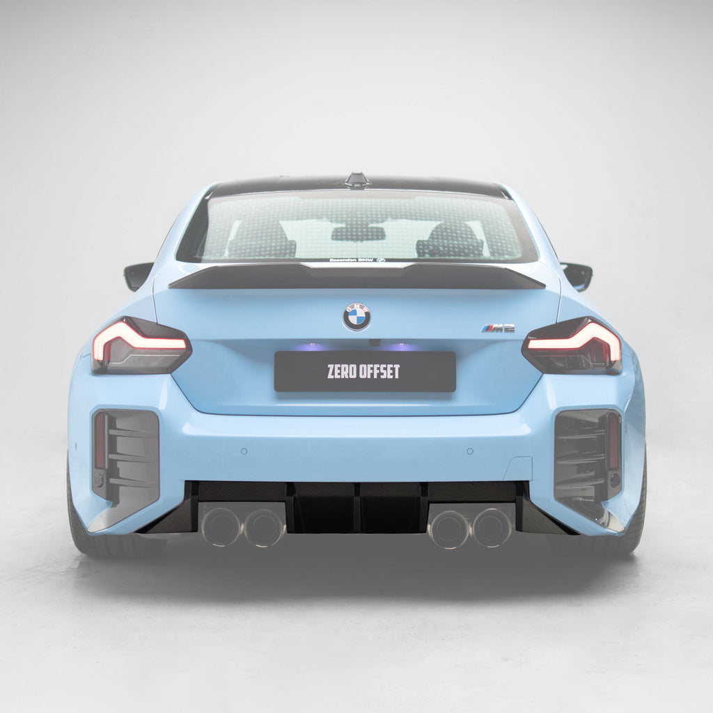 OEM Style Pre Pregged Dry Carbon Fiber Rear Diffuser for BMW M2 G87 2023+