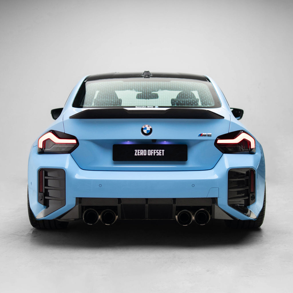 OEM Style Pre Pregged Dry Carbon Fiber Rear Diffuser for BMW M2 G87 2023+ – image 2