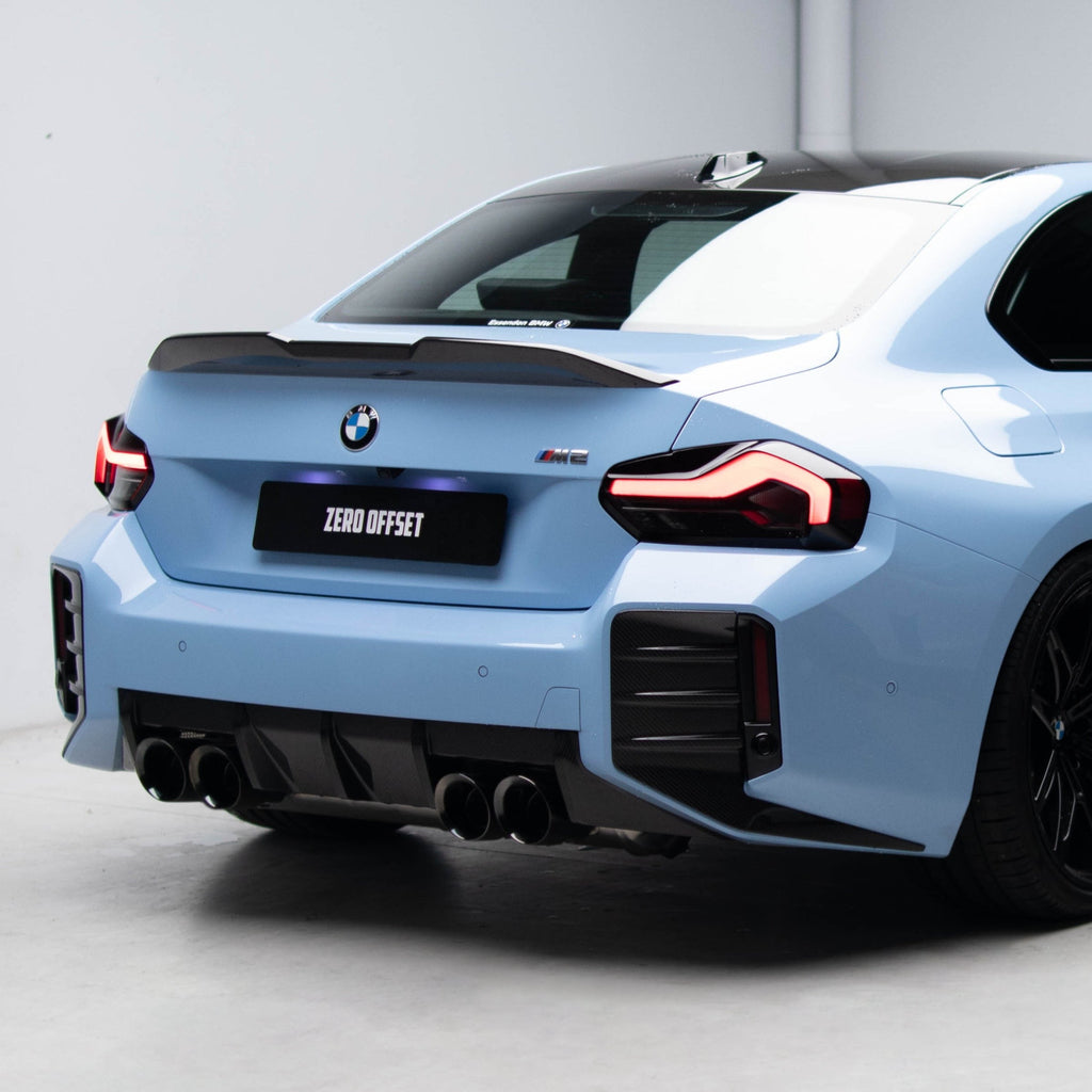 OEM Style Pre Pregged Dry Carbon Fiber Rear Diffuser for BMW M2 G87 2023+ – image 3