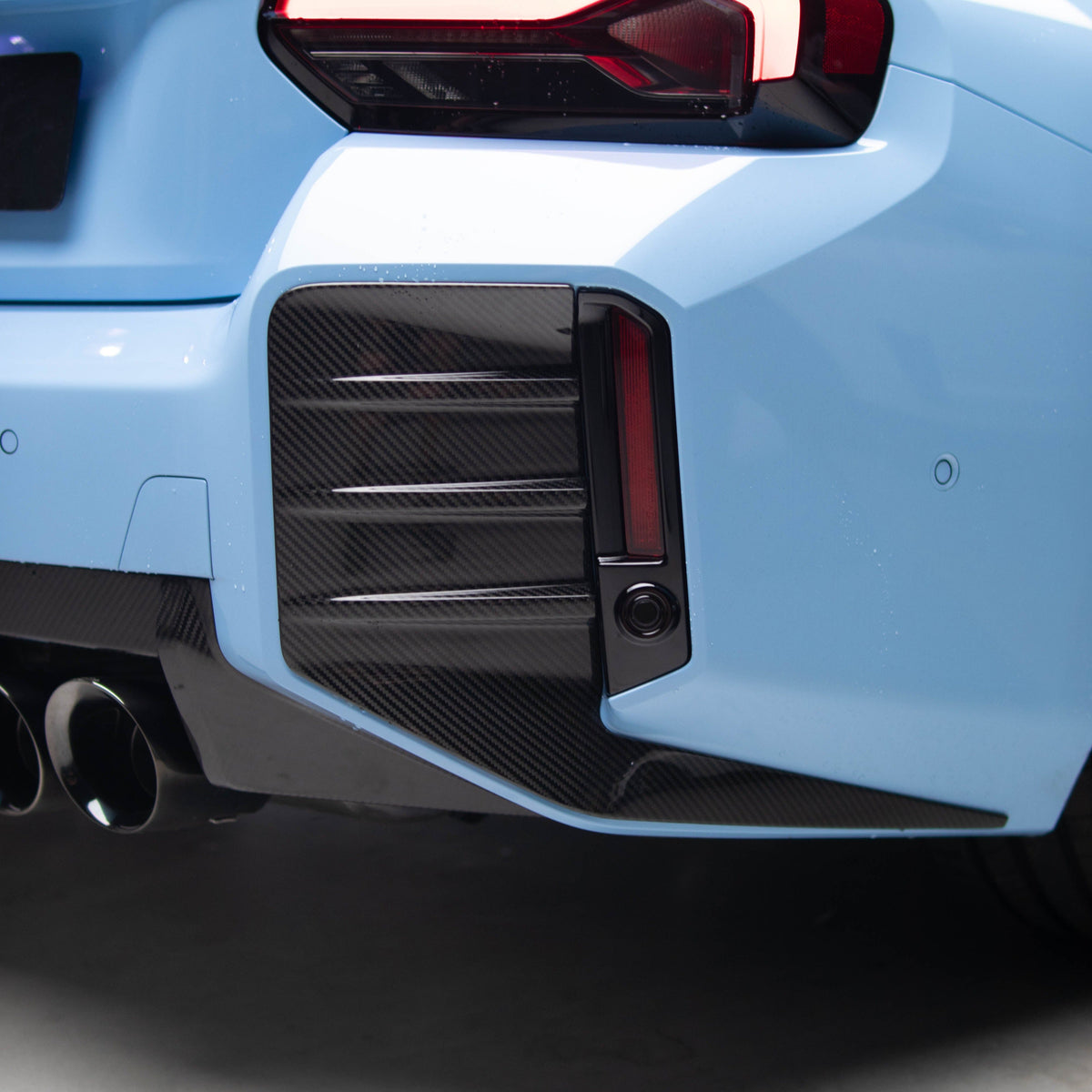 M Performance Style Pre Pregged Dry Carbon Fiber Rear Bumper Trim for BMW M2 G87 2023+ – image 10