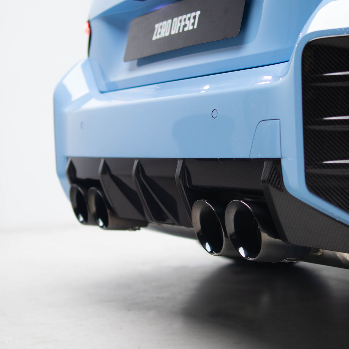 OEM Style Pre Pregged Dry Carbon Fiber Rear Diffuser for BMW M2 G87 2023+ – image 4