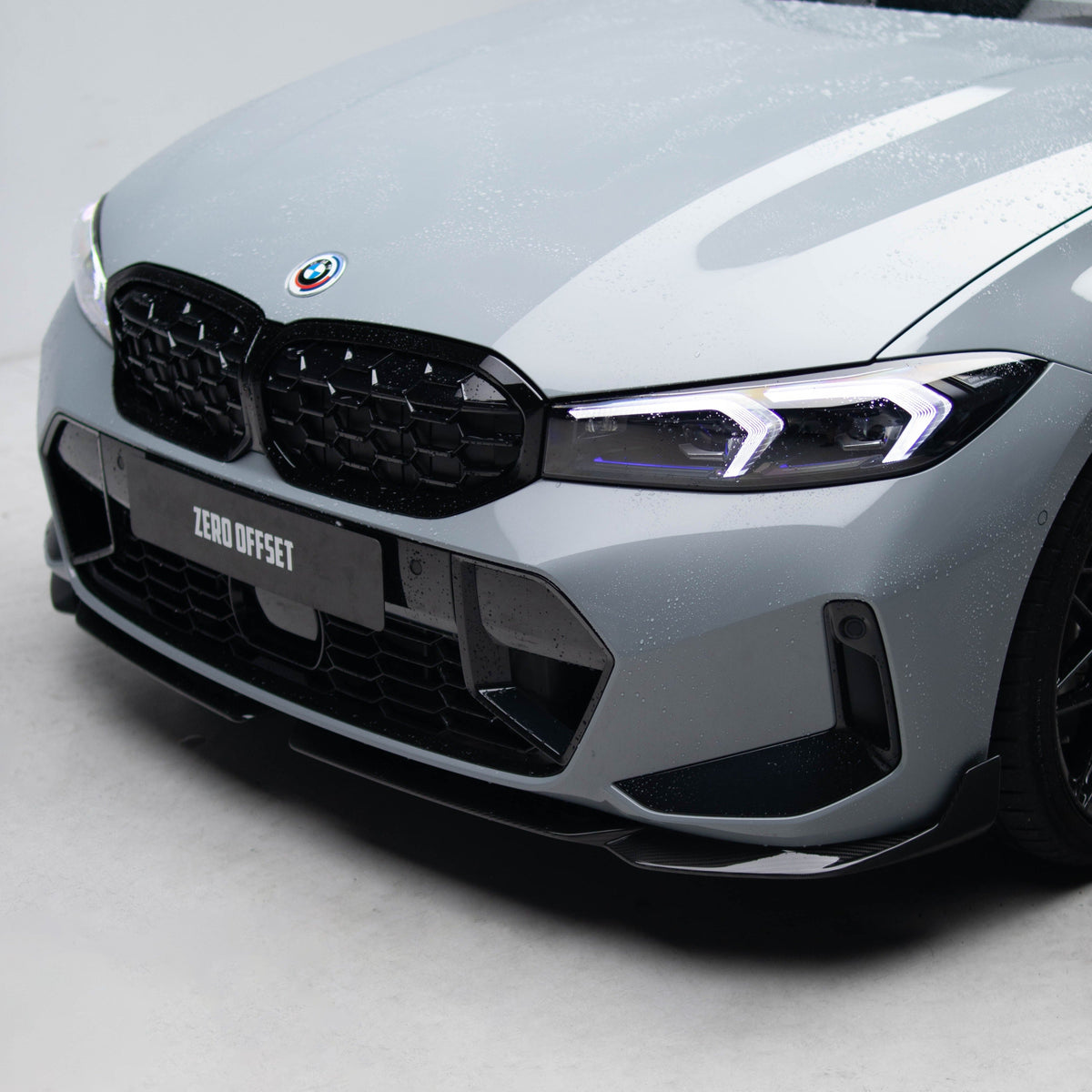 M Performance Style Pre Pregged Dry Carbon Fiber Front Lip for BMW 3 Series G20 LCI 2022+ – image 2