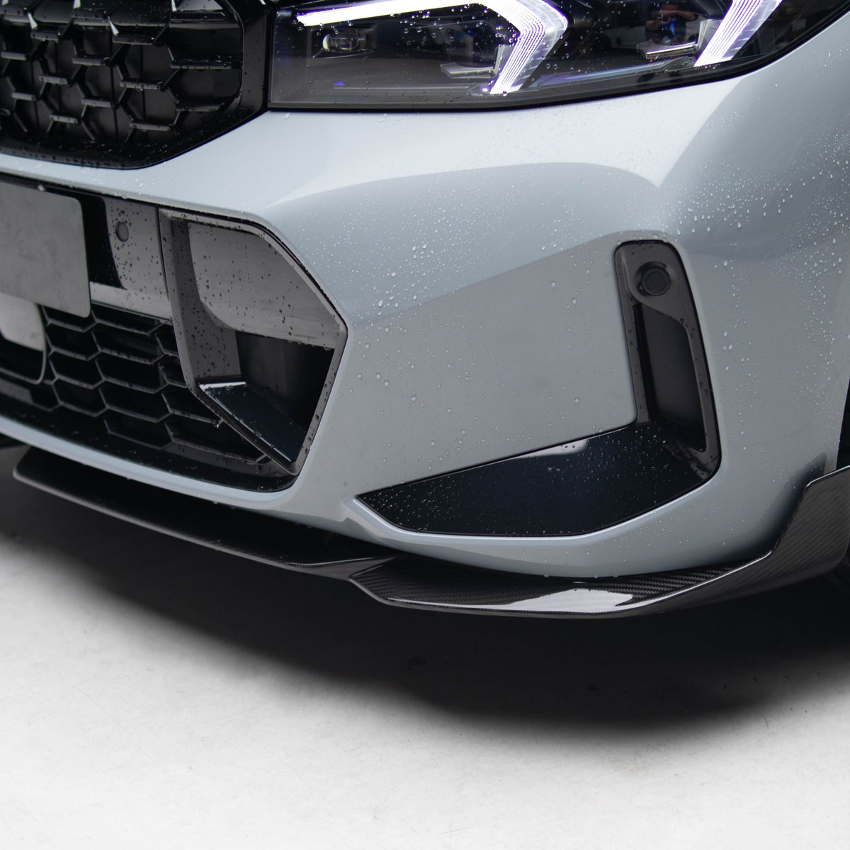 M Performance Style Pre Pregged Dry Carbon Fiber Front Lip for BMW 3 Series G20 LCI 2022+ – image 5
