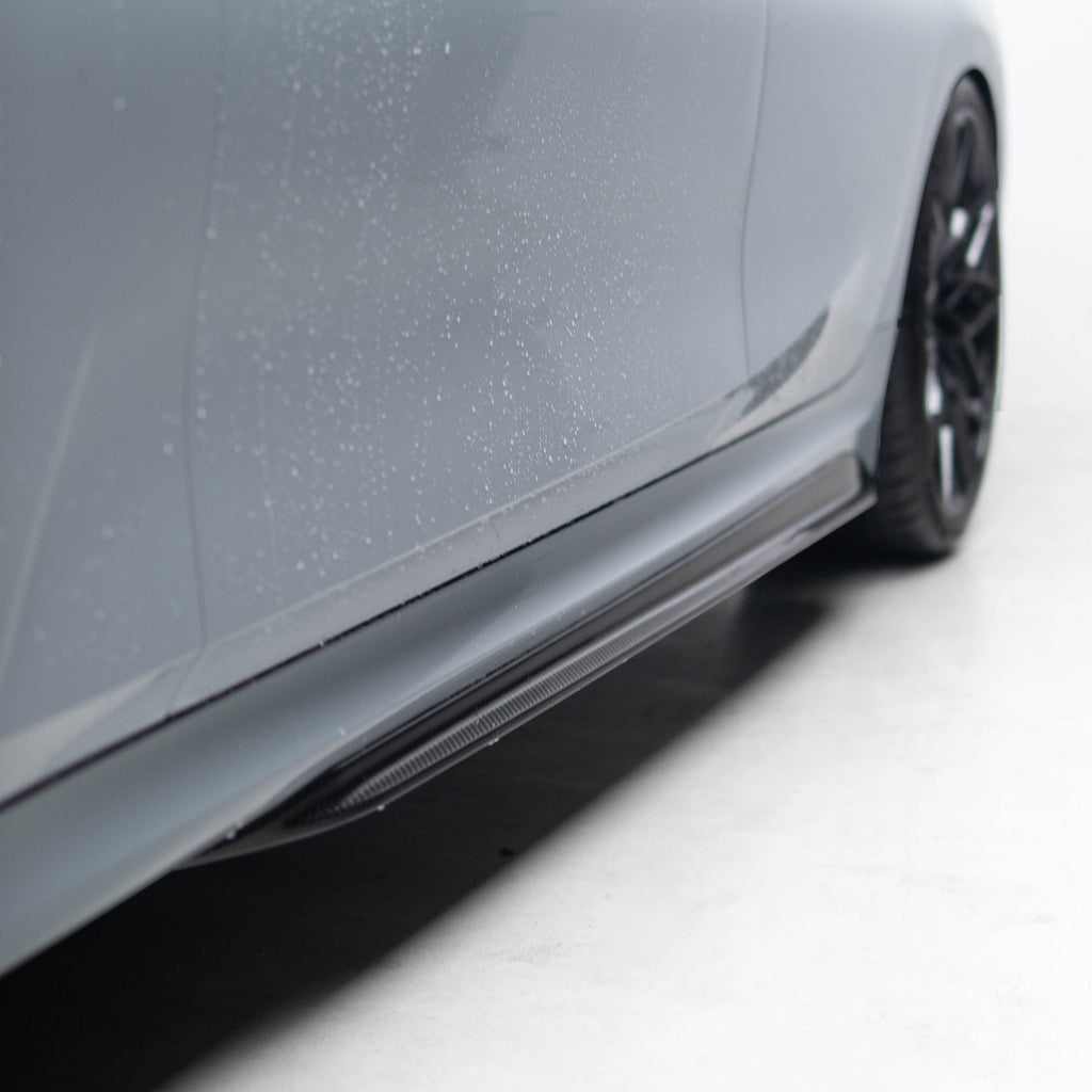 M Performance Style Pre Pregged Dry Carbon Fiber Side Skirt for BMW 3 Series G20 Pre LCI / LCI 2019+ – image 4