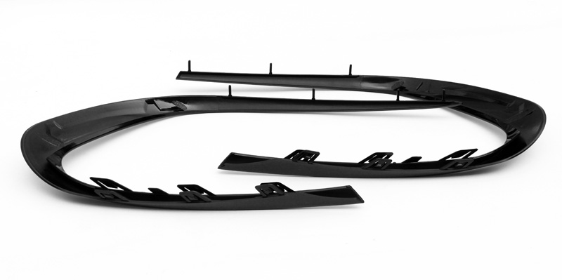 AMG Style Front Lip & Canards for Mercedes-Benz CLA C117 Coupe / X117 Wagon 2017-2019 – image 9