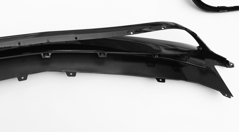 AMG Style Front Lip & Canards for Mercedes-Benz CLA C117 Coupe / X117 Wagon 2017-2019 – image 10