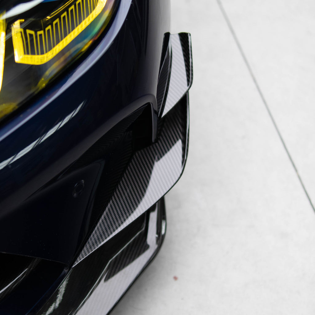 VS Style Pre Pregged Dry Carbon Canards for BMW M3 G80 G81 / M4 G82 G83 2020+ – image 8