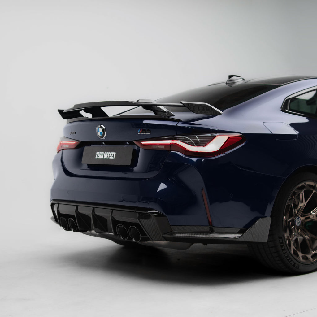 M Performance Style Pre Pregged Dry Carbon Rear Winglets for BMW M4 G82 G83 2020+ – image 8