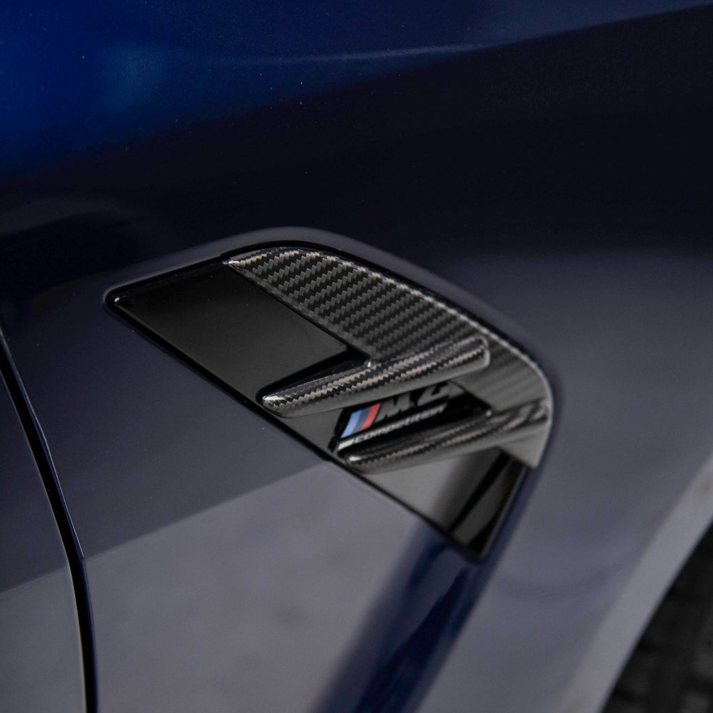 OEM Style Pre Pregged Dry Carbon Fender Vent Cover for BMW M4 G82 G83 2020+ – image 9