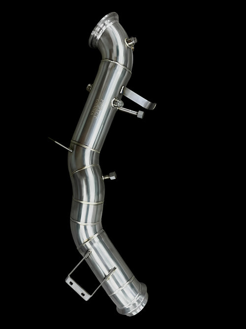 Mercedes W206 C43 AMG Downpipe – Detail