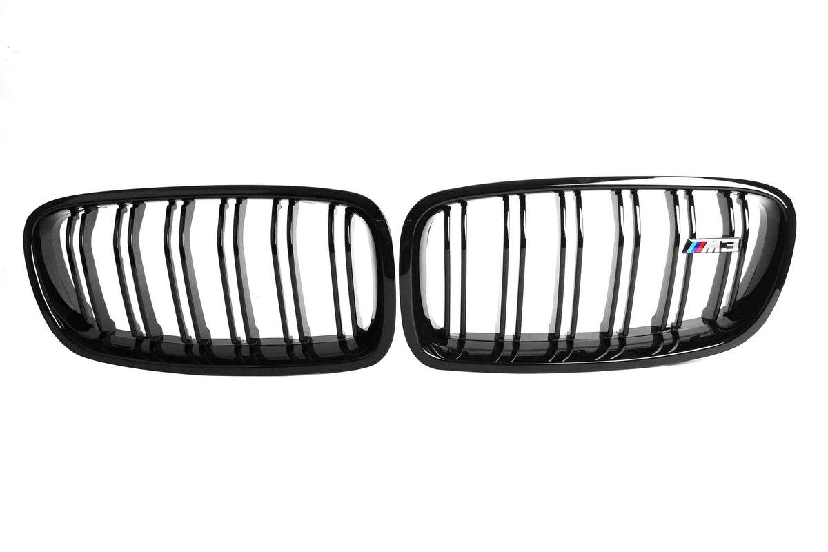 M Performance Gloss Black Grille (Dual Slat) For BMW 3 Series F30/F31 2012-2018 – image 8