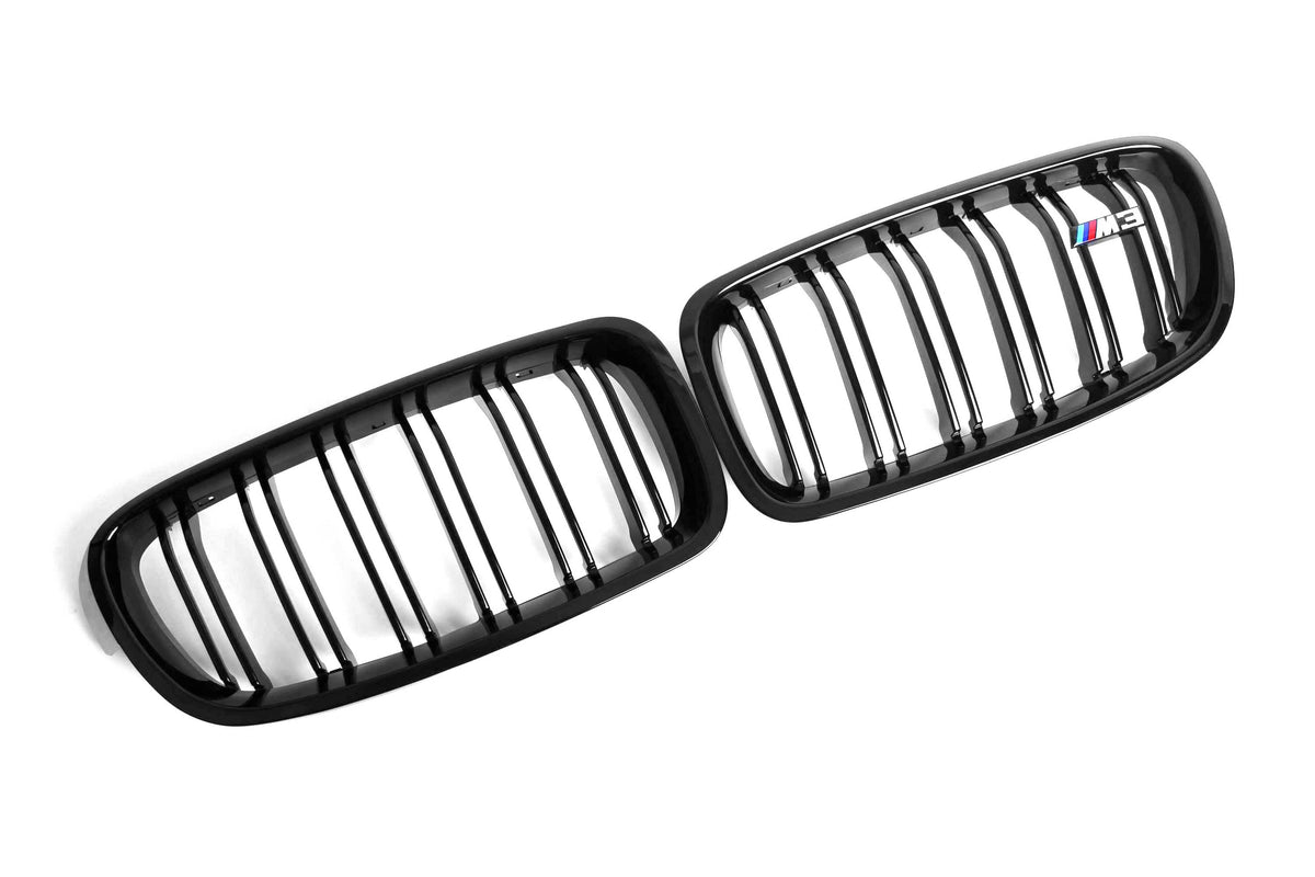 M Performance Gloss Black Grille (Dual Slat) For BMW 3 Series F30/F31 2012-2018 – image 11
