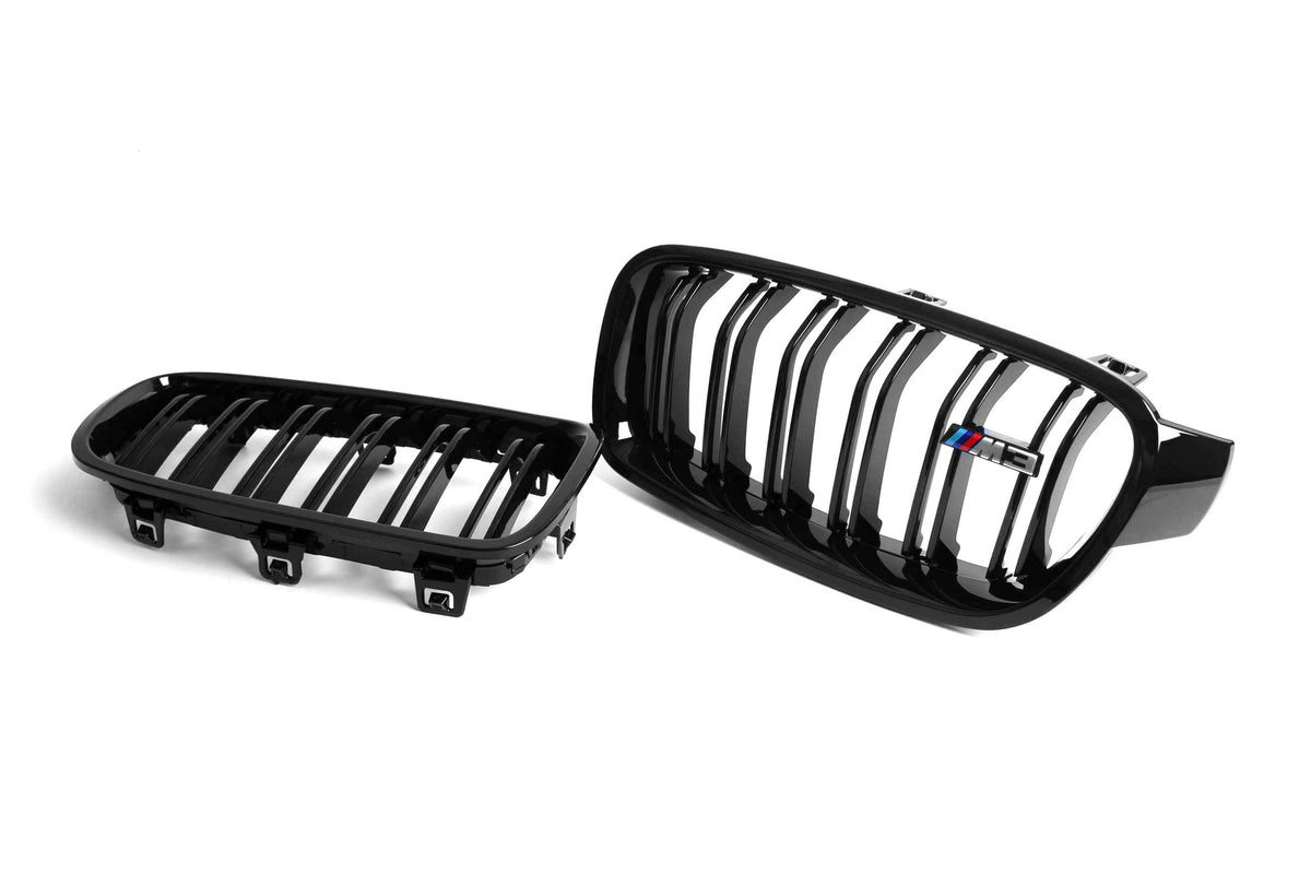 M Performance Gloss Black Grille (Dual Slat) For BMW 3 Series F30/F31 2012-2018 – image 12