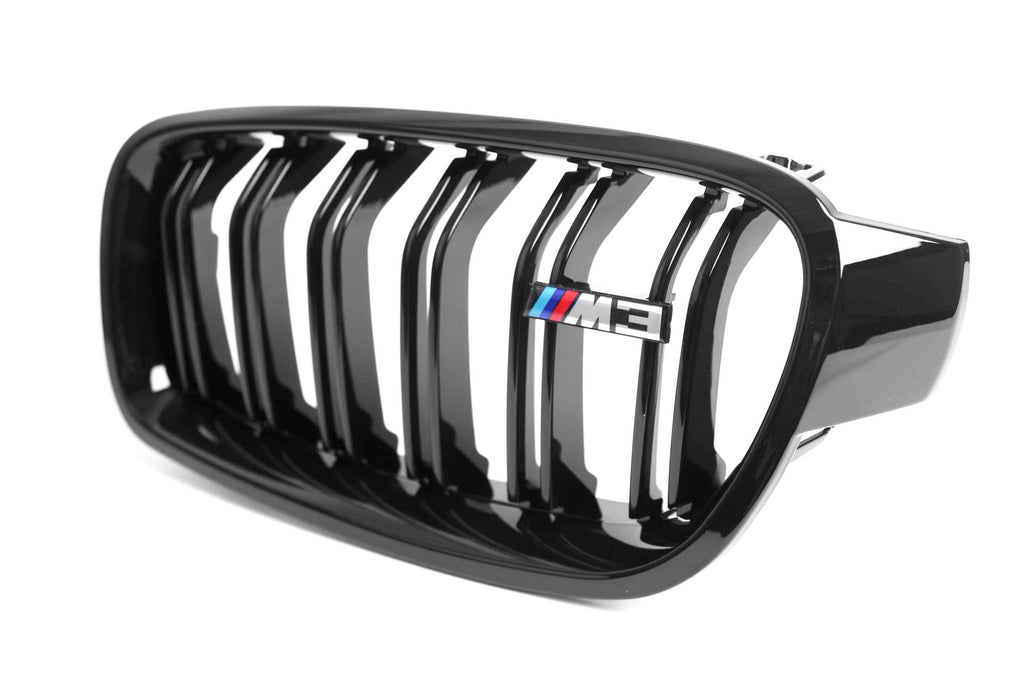 M Performance Gloss Black Grille (Dual Slat) For BMW 3 Series F30/F31 2012-2018 – image 13