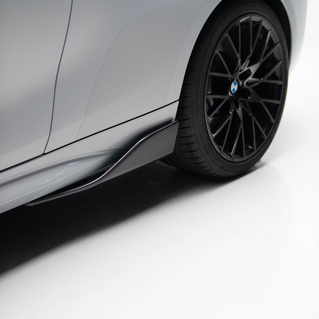 M Performance Style Side Skirt / Winglet Pre-Pregged Dry Carbon Fiber for BMW M2 F87 16-21 – image 8