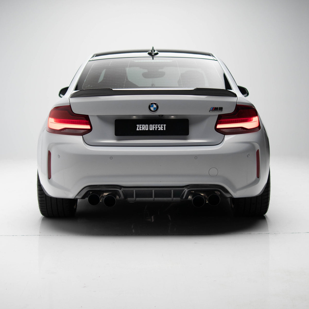 M Performance Style Carbon Fiber Rear Diffuser Pre-Pregged Dry Carbon Fiber for BMW M2 F87 2016-2021 – image 6