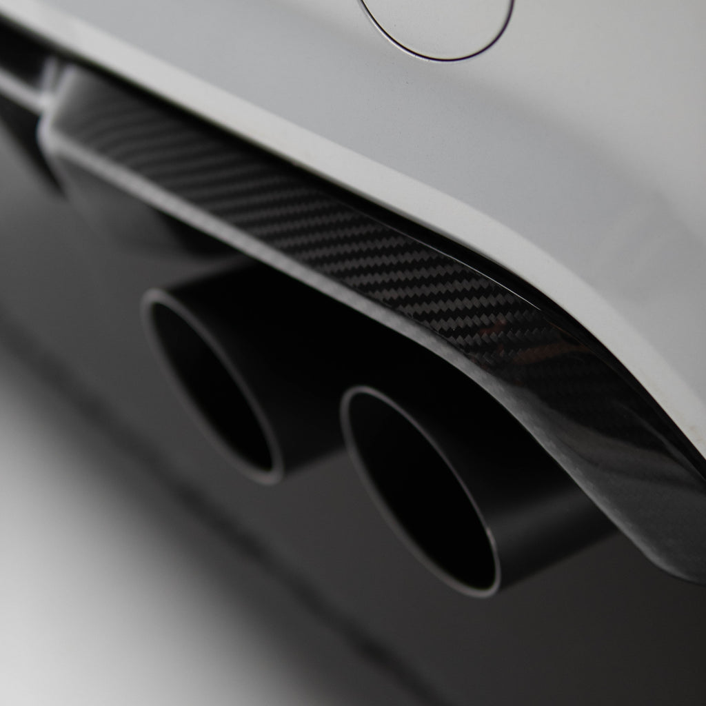 M Performance Style Carbon Fiber Rear Diffuser Pre-Pregged Dry Carbon Fiber for BMW M2 F87 2016-2021 – image 5