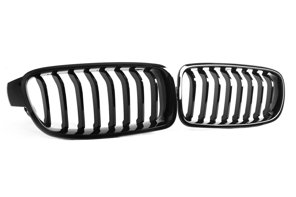M Performance Gloss Black Grille (Single Slat) For BMW 3 Series F30 F31 2012-2018 – image 3