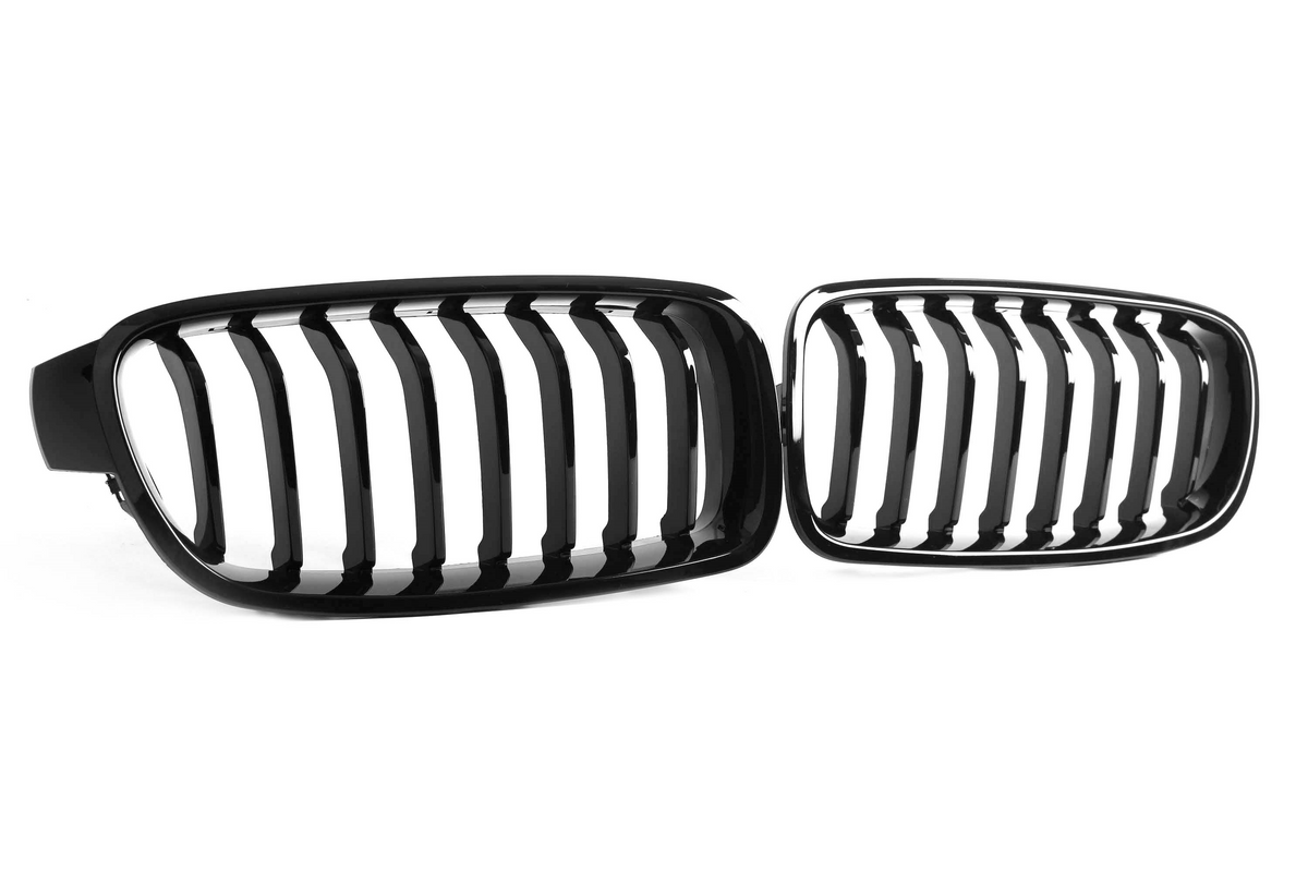 M Performance Gloss Black Grille (Single Slat) For BMW 3 Series F30 F31 2012-2018 – image 3