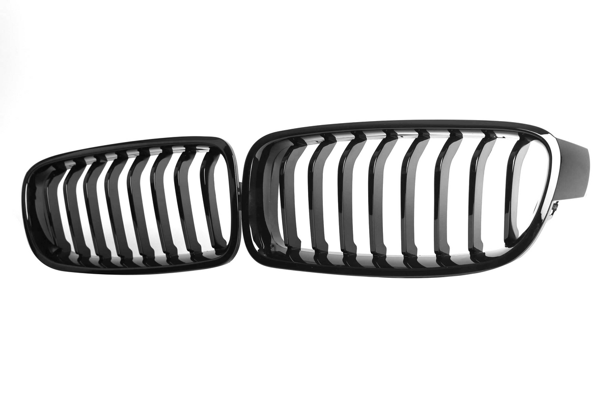 M Performance Gloss Black Grille (Single Slat) For BMW 3 Series F30 F31 2012-2018 – image 4