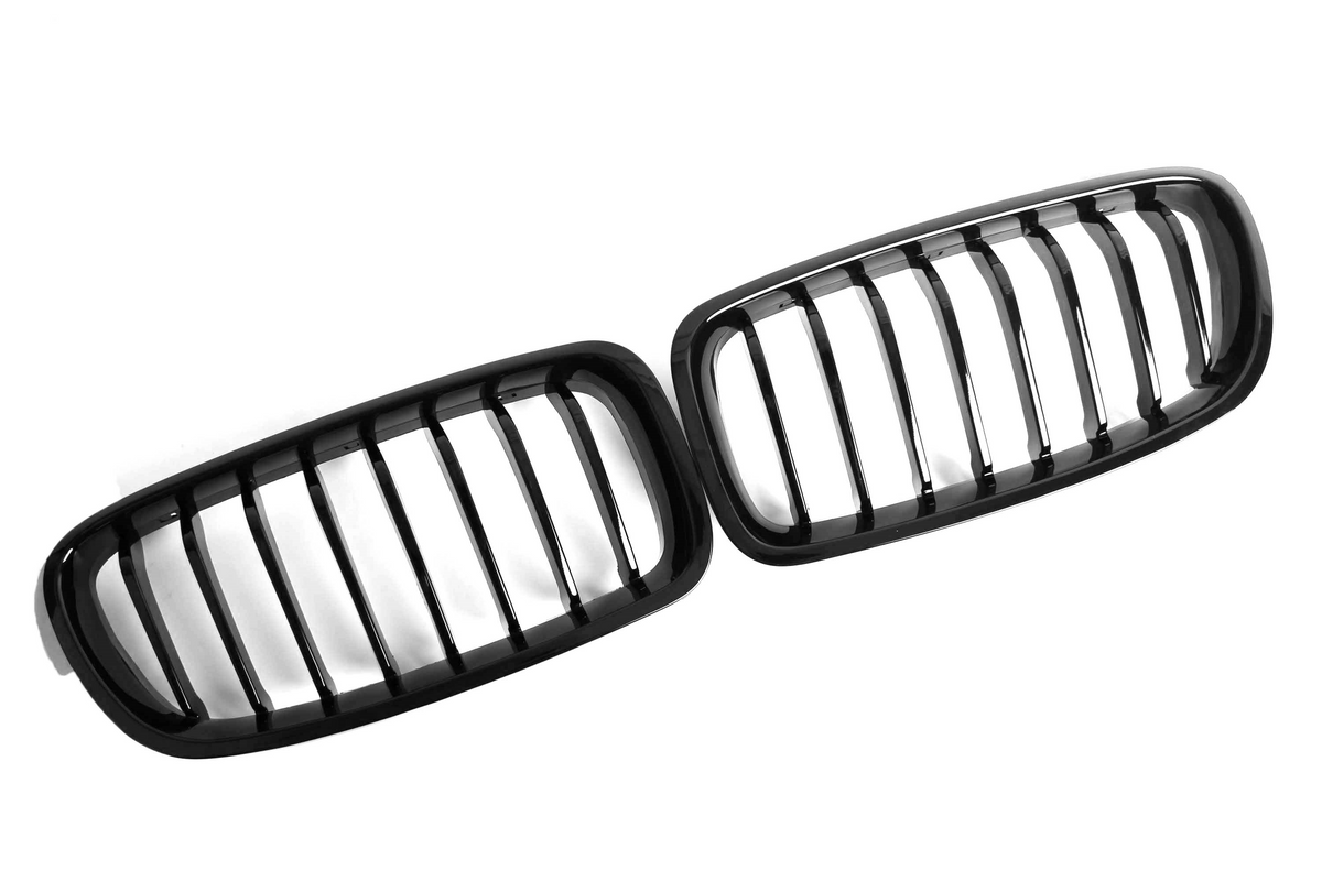M Performance Gloss Black Grille (Single Slat) For BMW 3 Series F30 F31 2012-2018 – image 6