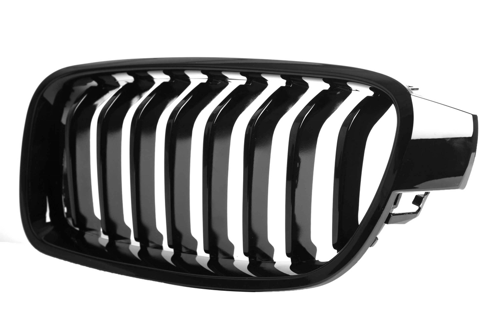 M Performance Gloss Black Grille (Single Slat) For BMW 3 Series F30 F31 2012-2018 – image 8