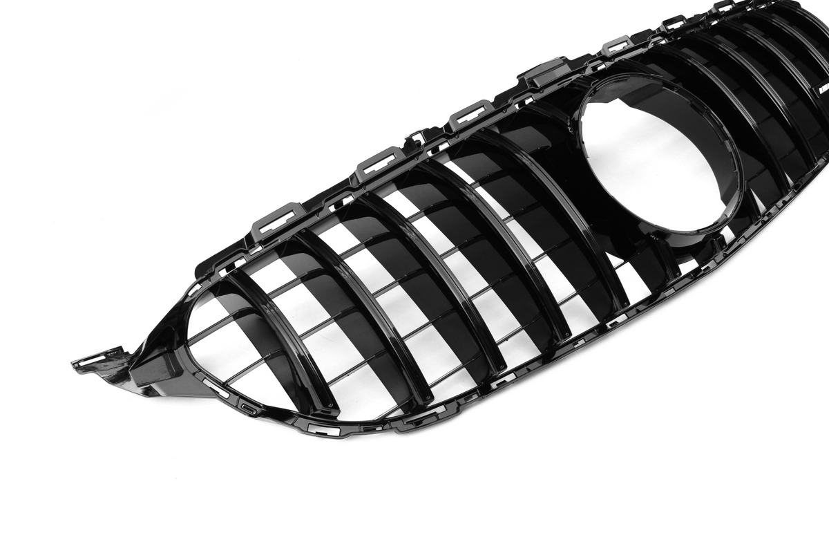 AMG Panamericana Style Grille for Mercedes-Benz C Class (AMG Line) C205/W205 2015-2018 - Black – image 5