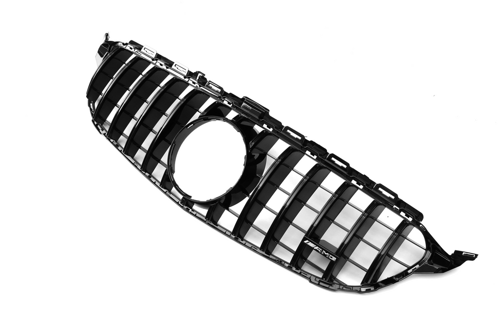AMG Panamericana Style Grille for Mercedes-Benz C Class (AMG Line) C205/W205 2015-2018 - Black – image 7