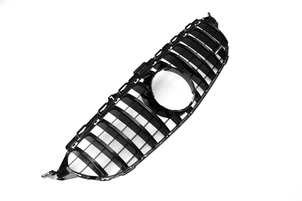 AMG Panamericana Style Grille for Mercedes-Benz C Class (AMG Line) C205/W205 2015-2018 - Black – image 8